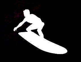 Surfer Dude Sticker 66