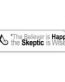 the believer is happy bumper sticker