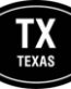 Texas Oval Decal
