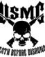 USMC Death Before Dishonor Decal