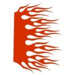 045 - Flame Decal Designs