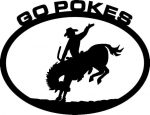 Go Pokes Decal