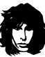 Jim Morrison Vinyl Decal