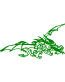 Dragon Flying decal