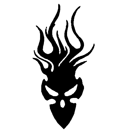 Tribal Mask decal