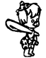 Bam Bam car decal