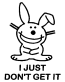 Happy Bunny Decal 7 949