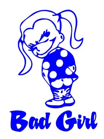 Bad Girl Moonin Decal