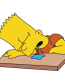 bart-simpson-DROOL Sticker