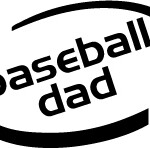 Baseball Dad Sticker 55