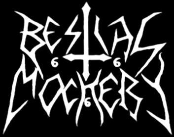 bestial mockery die cut band decal