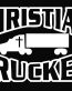 Christian Trucker Die Cut Vinyl Decal Sticker