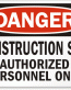 Construction Safety Signs and Labels 08