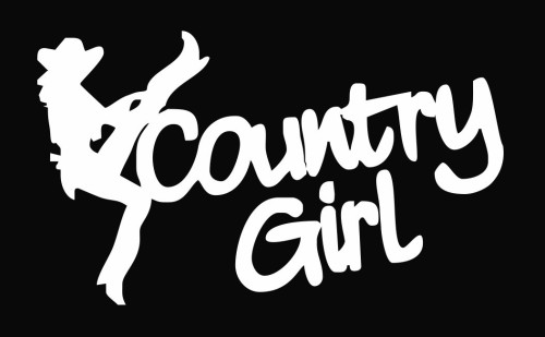 Country Girl Decal Sticker