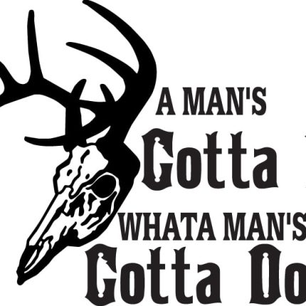 Deer Hunting Decal Sticker 48