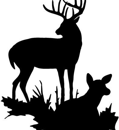 Deer Hunting Diecut Vinyl Stickers 1