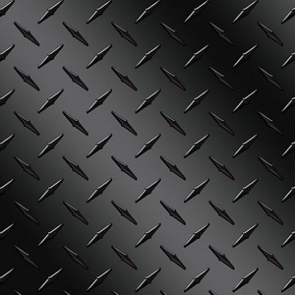 Diamond Plate Black Vinyl Sheet