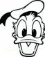 Donald Duck Sticker 3