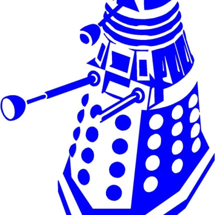 Dr. Who Dalek Doctor Who SciFi  Car Wall Laptop iPad Sticker