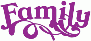 family flourish decal