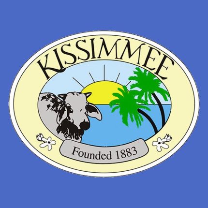 Florida Kissimmee City Flag Decal