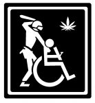 Handicap Bong Decal