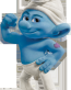 Hefty Smurf Color Sticker