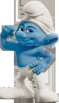 Hefty Smurf Color Sticker