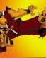 Hong Kong Phooey by Kingcrazygood Rectangular Decal