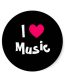 i love music sticker