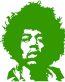 Jimmy Hendrix Vinyl Decal