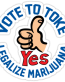 Legalize Marijuana YES TOKE