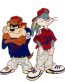 Looney Tunes Gangster BUGGS TAZ