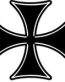 Maltese Iron Cross Sticker 2