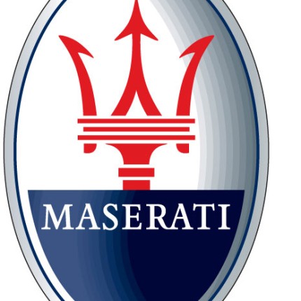 Maserati Logo Color Decal 1
