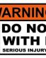 Motorcycle Funny Warning Sticker 1