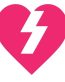 mystery skateboard heart logo decal