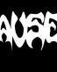 nausea die cut band decal