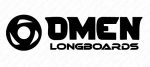 OMEN Long Boards Logo Car Decal