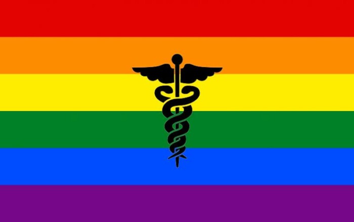 Pride Flag Medical Sticker