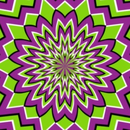 psychedelic patterns wall decal or window sticker 20