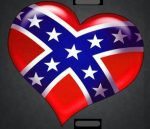 rebel heart shaped sticker 66