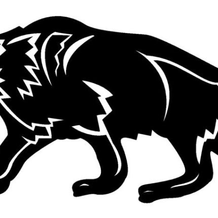 Sabre Tooth Tiger Vinyl Car Decal