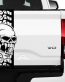 skull_with tire tracks pickup vinyl graphic combo kit