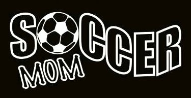 Soccer Mom Window Wall Sticker 2