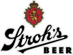 strohs beer logo sticker