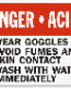 Wear Goggles Chemical Hazard Sign