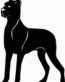 15o Grate Dane Dog Decal