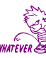 Peeon Whatever decal