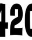 420 Diecut Vinyl Decal